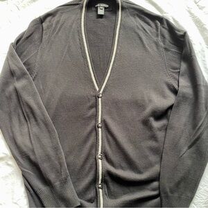 Club Monaco Black Cardigan Mens size large